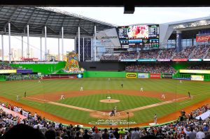 Once seen as an exciting investment, Marlins Park may be more of a burden to Miami taxpayers than desired. Photo by Roberto Coquis.